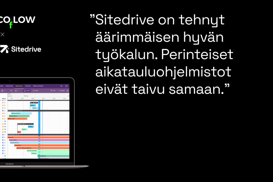 Case COfLOW: Asuinkerrostalo rakentui 45% normaalia nopeammin