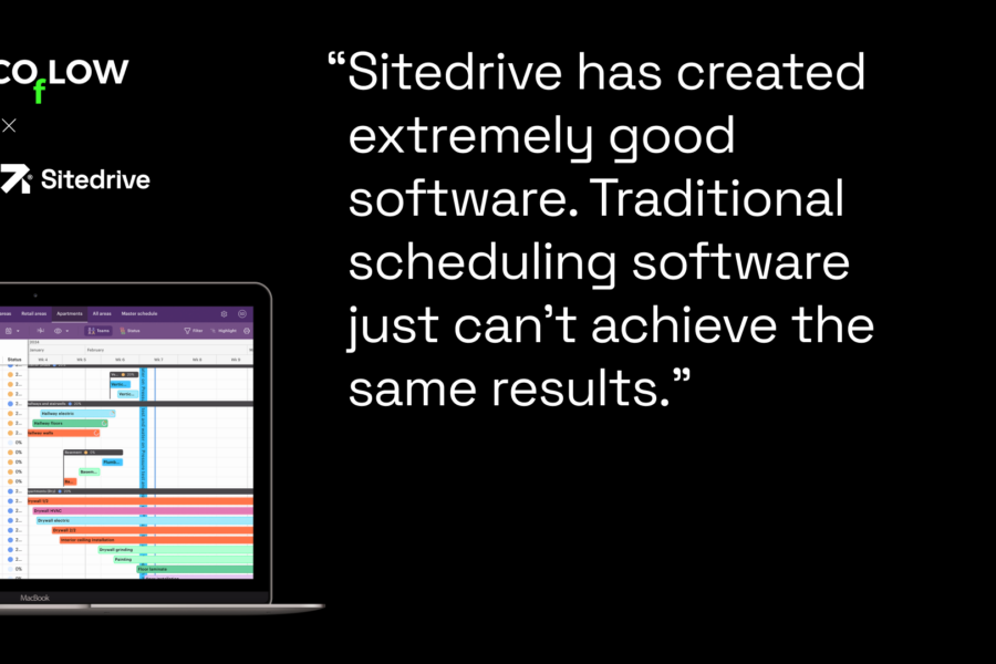 Case COfLOW: A residential apartment building completed 45% faster than usual